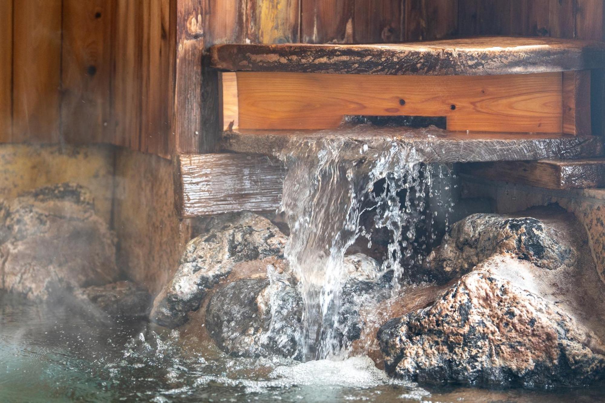 Kamenoi Hotel Kusatsu Yubatake Eksteriør bilde